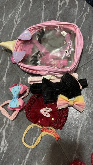 Lote Ropa Bebé Niña Accesorios