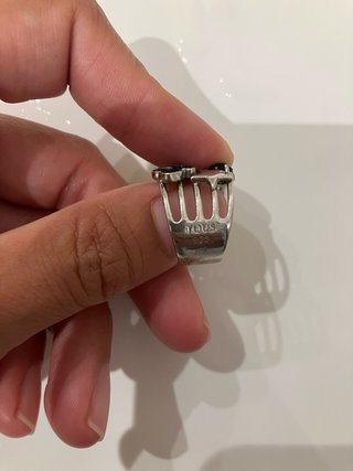 Anillo Tous Plata Talla 12