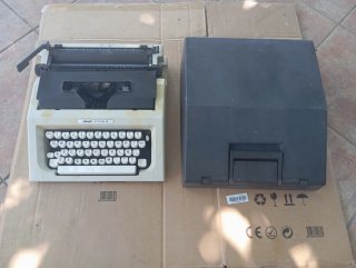 Olivetti Lettera 40 Máquina Escribir Vintage Españ