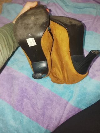 Botas mujer ante marrón talla 37