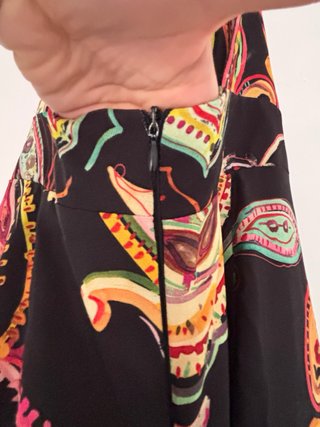 Mono ancho estampado paisley