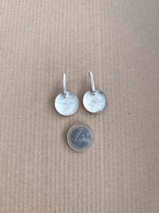Pendientes vintage con esmalte