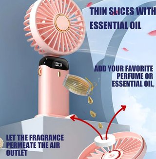 Ventilatore portatile ricaricabile senza aprire
