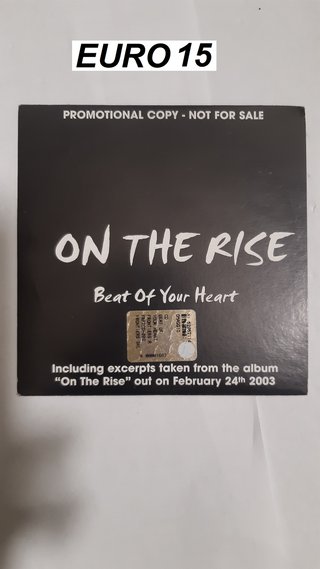 On The Rise - Beat Of Your Heart- cd sc25