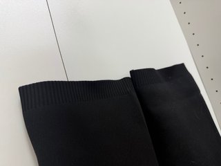 Botas altas de tacón negras
