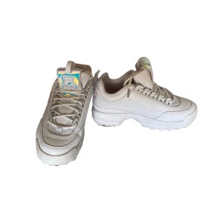 Zapatillas Fila Disruptor Blancas Iridiscentes