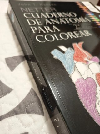 Cuaderno de anatomía para colorear