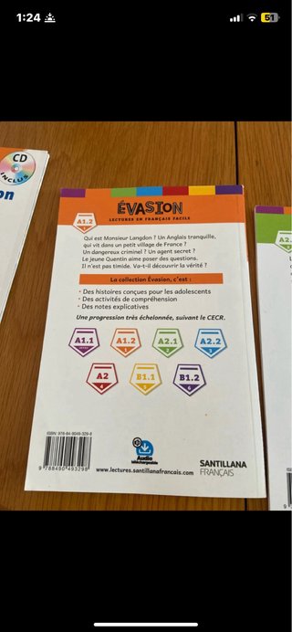 Pack libros santillana français