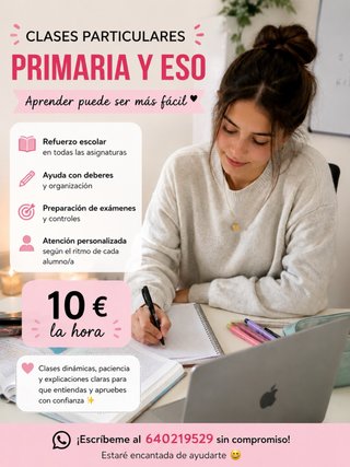 Clases de Primaria y ESO