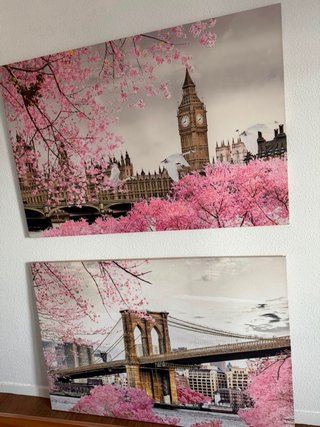 Pack 2 cuadros decorativos