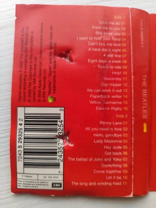 Cassette Los Beatles - 1