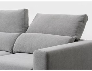 Sofá IKEA gris tela