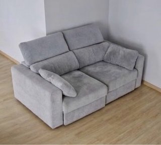 Sofá IKEA gris tela