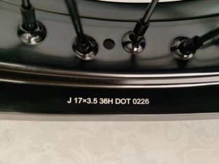 Rodas Supermotard Excel 17' Pretas
