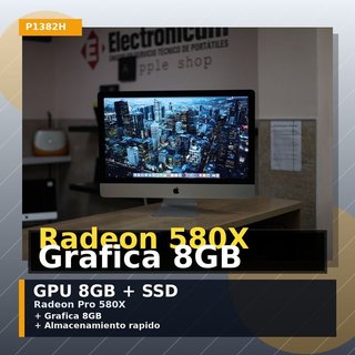 iMac 27 2019 i5 3.7 8GB RAM Radeon Pro 580X 8GB SSD/Fusion y grafica 8GB