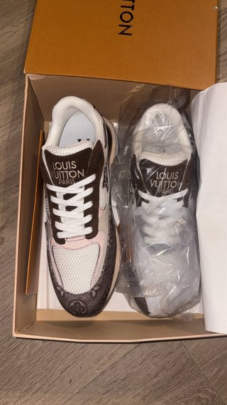 Zapatillas Louis Vuitton Beige y Marrón