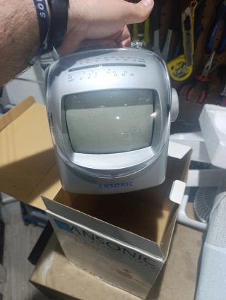 TV Ansonic 5 Blanco y Negro 5T1-BN