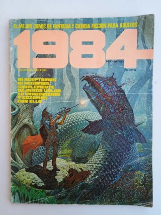 Revista 1984 nº 4 (Toutain Editor, 1979) – 1ª edic