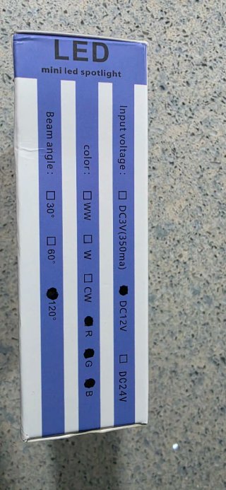 Pack 9 Focos LED Mini Empotrables 1W