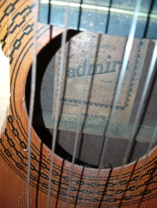Guitarra Clásica Admira Made in Spain