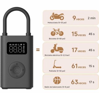 Xiaomi Compresor Aire Portátil Eléctrico 2