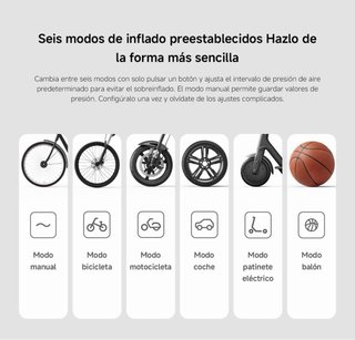 Xiaomi Compresor Aire Portátil Eléctrico 2