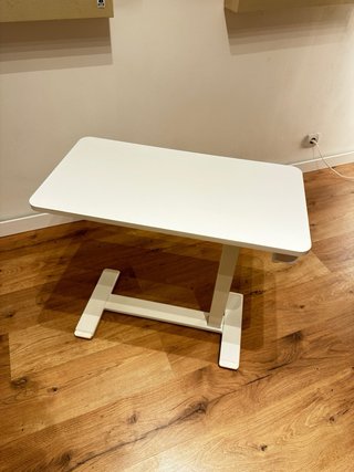 Mesa elevable BOLLSIDAN blanca