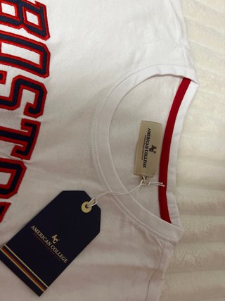 Camiseta American College Boston XL niño
