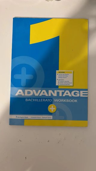 Workbook Bachillerato Advantage