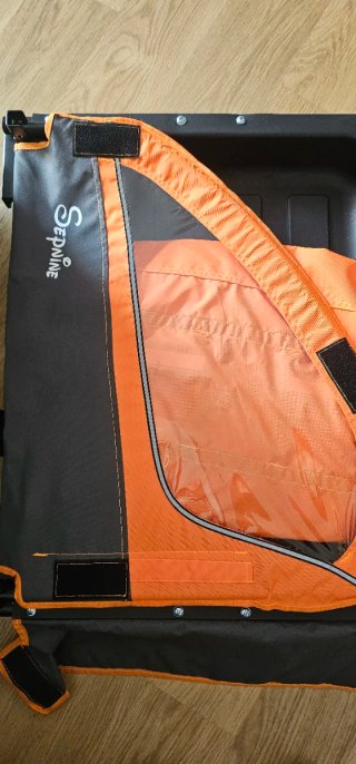 Remolque bici niños SEPNINE 2-en-1