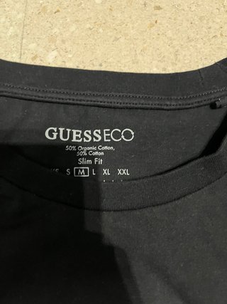 Camiseta Guess Negra Talla M