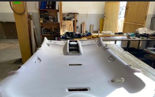 Reparación de techo tapizado