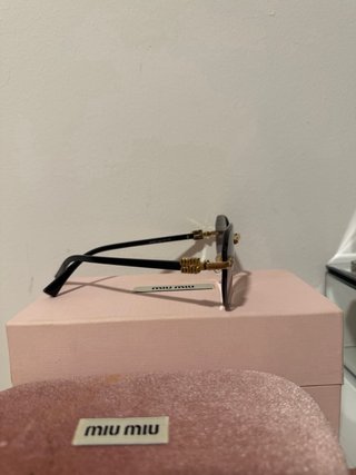 Gafas de sol Miu Miu Octagonales Doradas Grises
