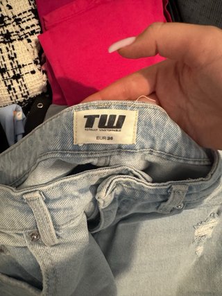 Vaqueros mujer tiro alto