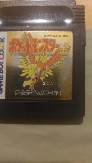 Pokémon Oro Japonés Cartucho original