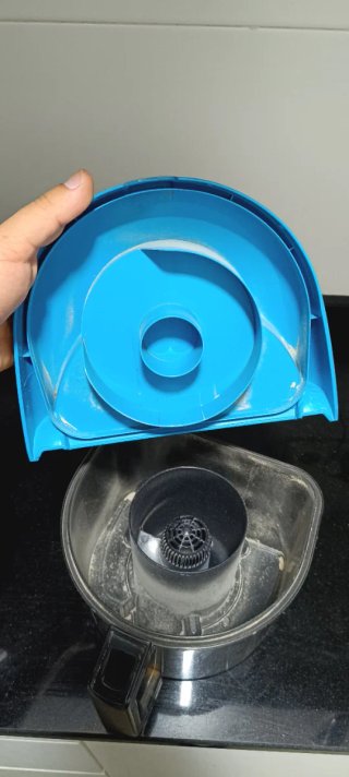 Aspiradora Samsung Azul y Negra