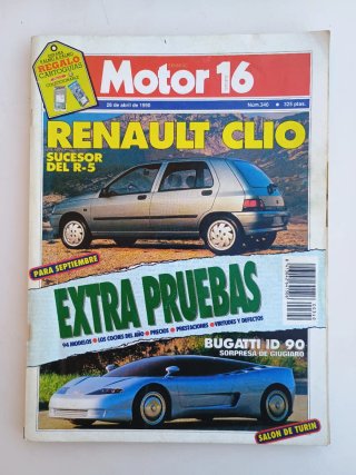 Revista Motor 16 (Grupo 16), Número 340,