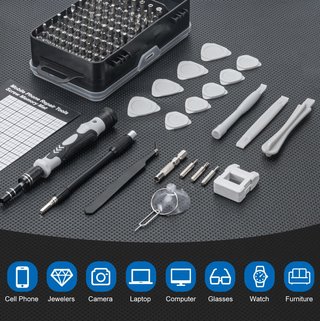 Destornilladores Precisión 122 en 1