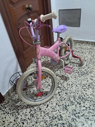 Barbie Ruedas 16 pulgadas Niña Rosa Princess