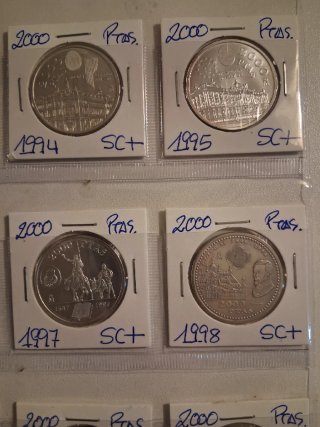 Colección Monedas España 2000 Pesetas 1994-2001