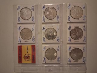 Colección Monedas España 2000 Pesetas 1994-2001
