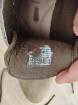 Botines de Cuña Clarks Mujer Beige/Marrón
