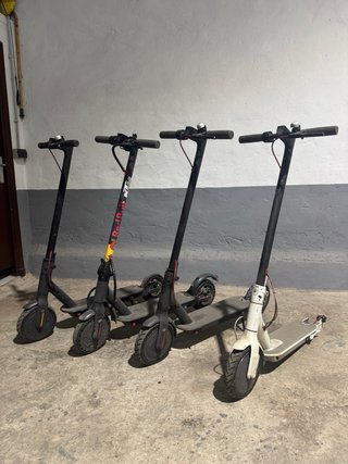 4 Patinetes Eléctricos Xiaomi