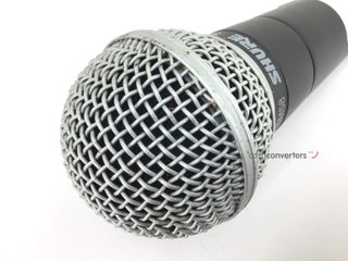 microfono vocalista shure sm58