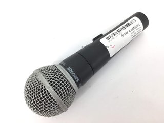 microfono vocalista shure sm58