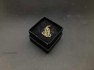colgante oro 18k con piedra con circonita