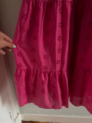 Vestido Zara Rosa Talla S