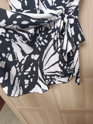 Mono pantalón corto estampado