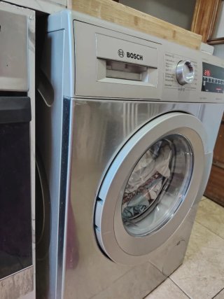 Lavadora Bosch Serie 6 Inox