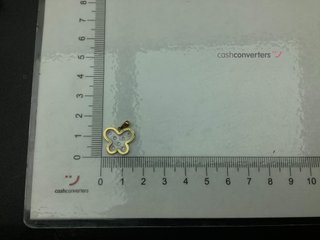 colgante oro 18k con piedra